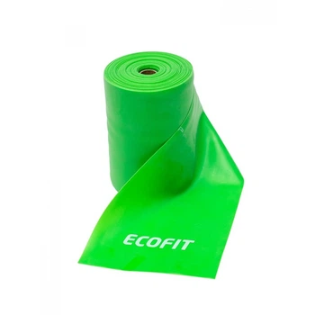 Эспандер лента сопротивления ТПЕ EcoFit 12000х150х0,6 мм MD1320 (цена за 1м) для финеса и силовых упражнений