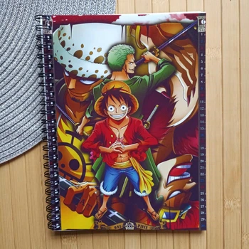 Тетрадь аниме Ван пис One Piece на пружине 48 листов клетка (18931)