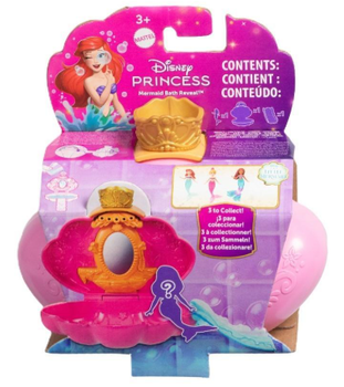 Лялька Mattel Disney Princess Русалка в мушлі мікс (JBL34) (194735263257)