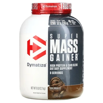 Гейнер Dymatize nutrition Super Mass Gainer 2700 г, Rich Chocolate