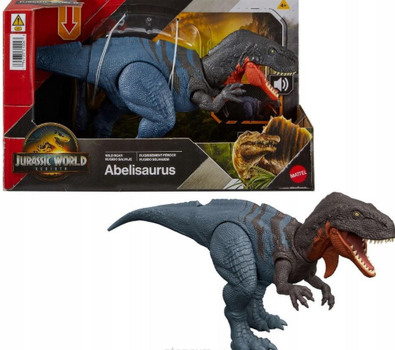 Фігурка Mattel Jurassic World Абелізавр Ревучий динозавр (JGB91) (194735310043)
