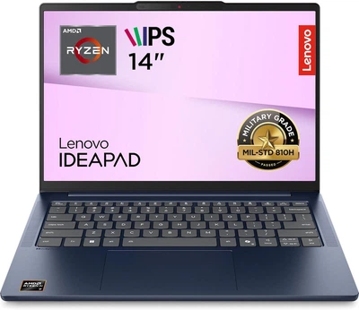 Ноутбук Lenovo IdeaPad Slim 5 14ARP10 Cosmic Blue (14"/Ryzen 7 7735HS/16/SSD1000/DOS) (83HT0024RM)