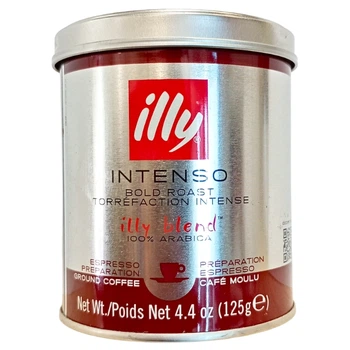 Кава мелена Illy Intenso Bold Roast 125 г