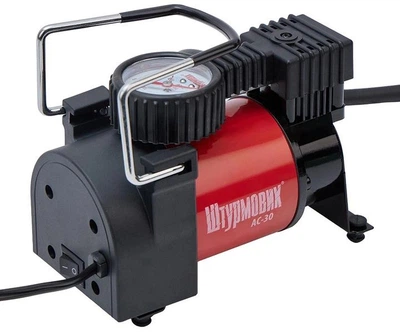 Автокомпресор Штурмовик AC-30 100psi/12Amp /37л/прикурювач