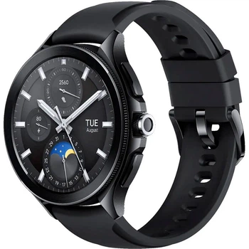Смарт-годинник Xiaomi Watch 2 Pro Black Case with Black Fluororubber Strap (BHR7211GL)