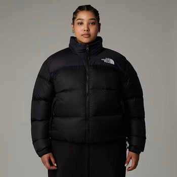 Женский пуховик The North Face Plus 1996 Retro Nuptse Jacket, черный, 1XL