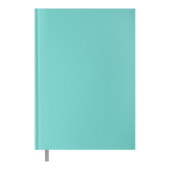 Книга записна BM.25514101-06 OPTIMAL А5, 64 арк, клітинка, бум вініл, бірюзова (20)