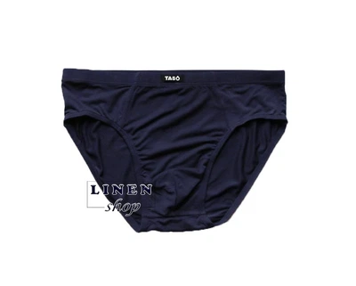 Темно-синие однотонные мужские трусы брифы без рисунка модал Classic style TASO 3535 2ХL