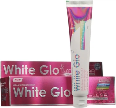 Відбілююча зубна паста White Glo міцелярна 100 г (9319871001766)