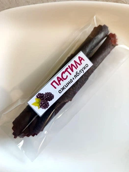 Фруктово-ягідна пастила Ожина+яблуко 16г