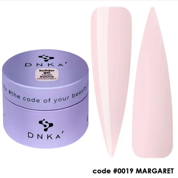 Гель моделирующий DNKa №0019 Margaret, 30 мл