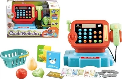 Ігровий набір Swede Каса магазину з калькулятором Q12136 12064 (5902496212064)