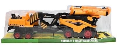 Zestaw Gazelo kombajn i koparka G214911 (5900949484211)