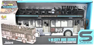 Двоповерховий автобус Artyk зі світлом і звуком 187681 (5901811187681)