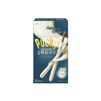 Японські палички у глазурі Glico Pocky Rich Vanilla White Chocolate 2p 49.4 грам