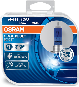 Лампа H11 OSRAM 64211NBUHCB +110 Night Breaker (комплект) купить в