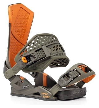 Кріплення для сноуборду Drake SUPER SPORT L Dark olive/orange (71121022) O (L dark olive, orange)