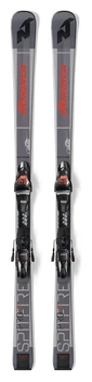 Лижі гірські комплект Nordica DOB.SPITF.70 PRO FDT+TPX12 165см Grey/red/black (0A0242+0C8014NA002) O (165 см black, grey, red)