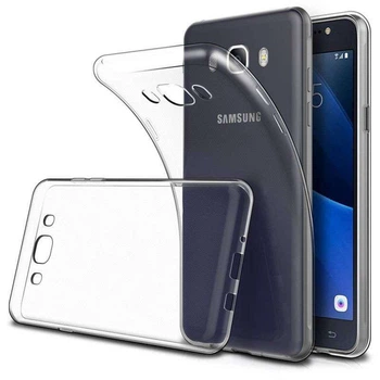 Ультратонкий силиконовый чехол 1 мм для Samsung J510F Galaxy J5 (2016) (Бесцветный (прозрачный)) Epik (126316)