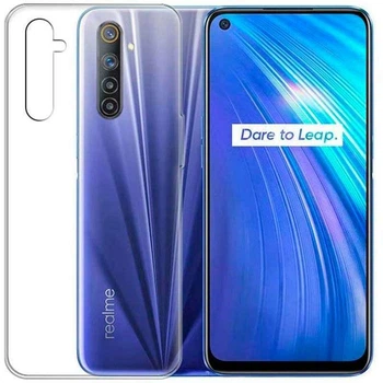 Ультратонкий силіконовий чохол 1мм на Realme 6 (Безбарвний (прозорий)) Epik (4615)