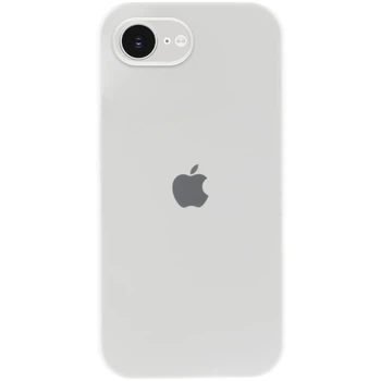 Чехол Silicone Case с защитой камеры для Apple iPhone 17e (6.1") (Белый / White) Epik (251886)