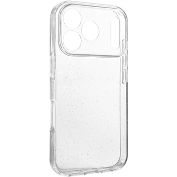 Блестящий силиконовый чехол на Apple iPhone 18 Pro Max (Clear) Epik (258994)