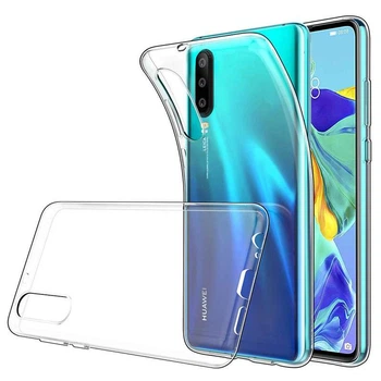 Ультратонкий силиконовый чехол 1 мм для Huawei P30 lite (Бесцветный (прозрачный)) Epik (11968)