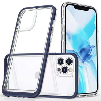 TPU+PC чехол с защитой 360 градусов для Apple iPhone 13 Pro (6.1") (Синий) Epik (45638)
