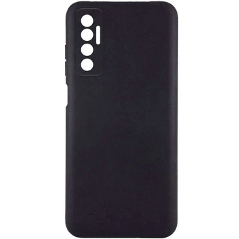 Чорний силіконовий чохол Epik із захистом камери на TECNO Camon 17P (Чорний) (46515)