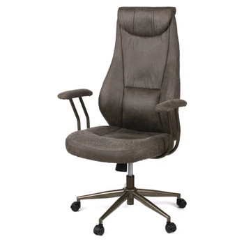 Офісне крісло Аклас Булат R-SR (Штучна замша 02 Dark gray) (00172366) АКЛАС 00172366 939441