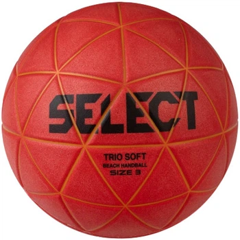 Мяч гандбольный SELECT Beach Handball v21 (009) красный, 3
