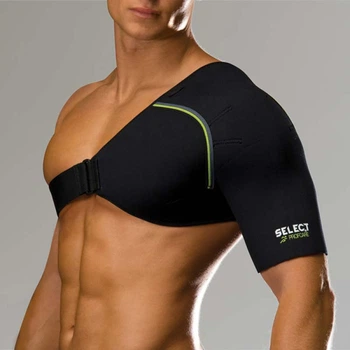 Бандаж для плеча SELECT 6500 Shoulder support (228) черн/зел, M