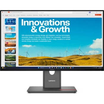 Монітор 23.8" Lenovo ThinkVision P24QD-40 IPS 2560x1440 120 Гц 300 кд/м² 2.5GbE Eclipse Black (64B1GAT1UA)