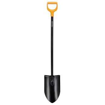 Лопата Fiskars Solid XL универсальная D-подобная рукоять Черный (1067517)