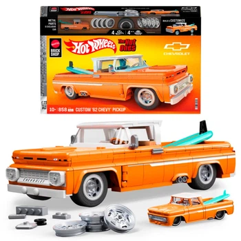 Колекційна машинка-конструктор Chevy серії Elite Mattel Brick Shop, JFT20
