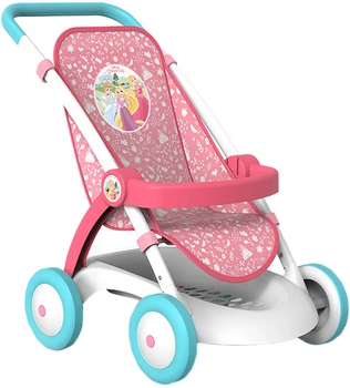 Коляска Smoby Disney Princess для прогулянок з кошиком (254002) (3032162540022)