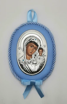 Дитяча іконка в візочок для хлопчика 12,5х10см Prince Silvero (d1106-lc)