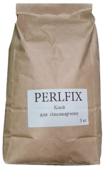 Клей Perlfix для гипсокартонных плит, 5 кг (фасовка)