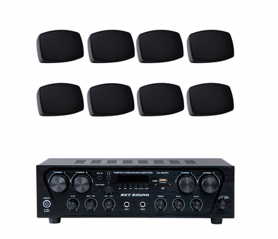Акустический комплект SKY SOUND SKW-4808QS BLACK (5916958)