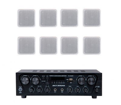 Акустический комплект SKY SOUND SKW-4808VS WHITE (4303386)