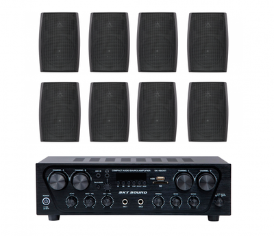 Акустический комплект SKY SOUND SKW-4808LS BLACK (8678504)