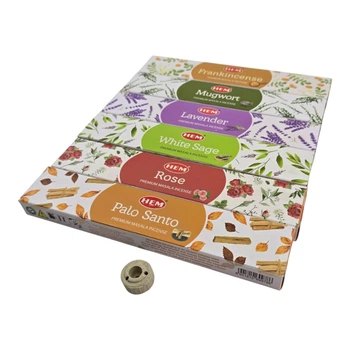 Набор пыльцевых благовоний - Nature Series Incense Organic Blends Masala Incense, Масала HEM