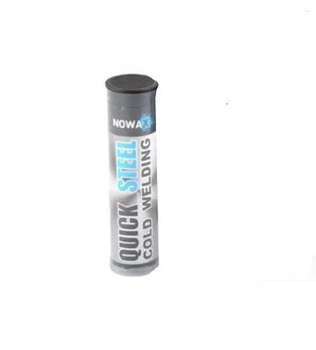 Клей холодне зварювання Nowax Quick Steel 57г темно-сірий для ремонту труб та деталей герметик адгезивний (LO-TH_11C)