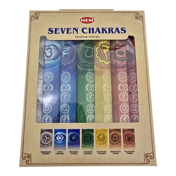 Аромат для дома 7 Chakras Шестигранник Благовоние Аромапалочки HEM