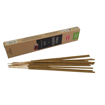 Пыльцевые благовония - Palo Santo Rose Natural Masala Incense, Масала HEM (Пало санто и роза)