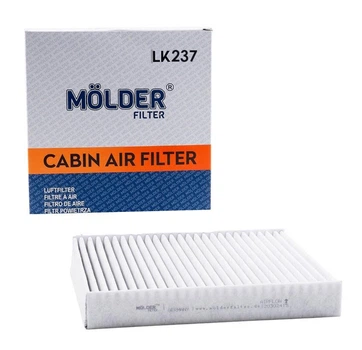 Фильтр салона Molder LK237 для автомобиля очиститель воздуха от пыли и бактерий фильтр для салона (1LO-TH_11C)