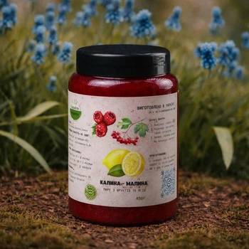 Концентрат на меду "Калина малина" 450 г без цукру
