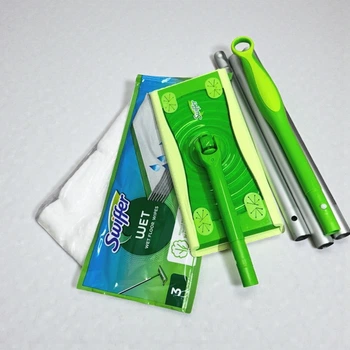 Швабра для миття підлоги Swiffer Kit + 6 сухих і 3 вологих серветки