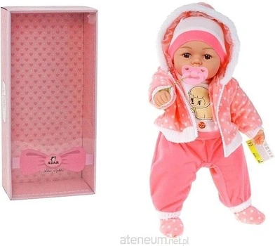 Лялька Адар у рожевому вбранні розмовляє і співає польською мовою 45 см 56022 (5901271560222)