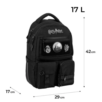 Рюкзак школьный с ортопедической спинкой KITE Education HP26-2587M Harry Potter (000996170)